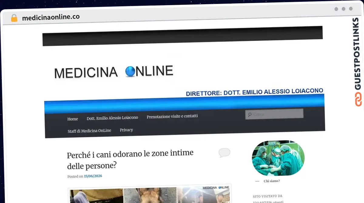 Publish Guest Post on medicinaonline.co