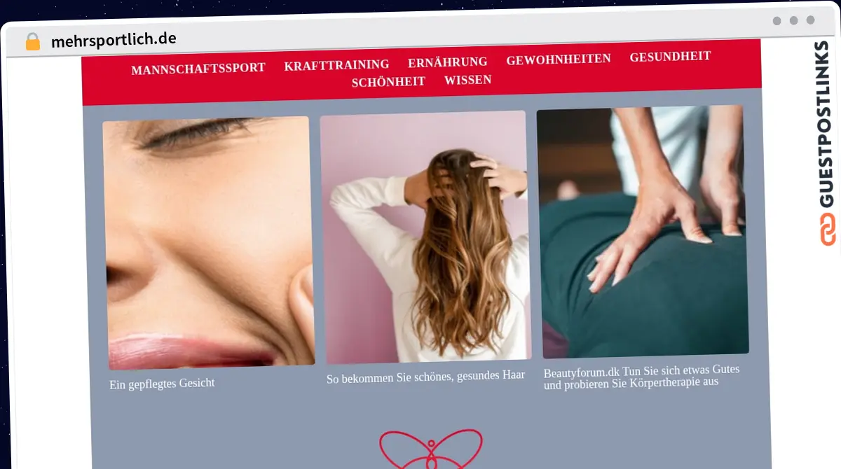 Publish Guest Post on mehrsportlich.de