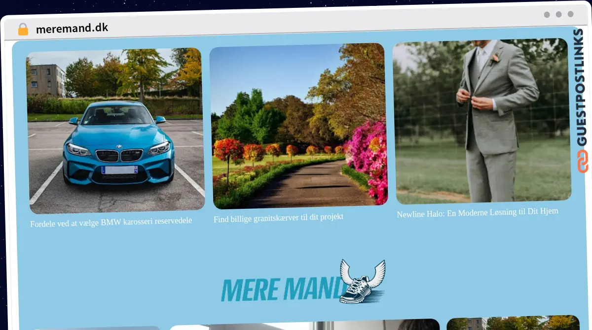 Publish Guest Post on meremand.dk