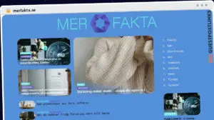 Publish Guest Post on merfakta.se
