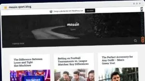 Publish Guest Post on messie.sport.blog