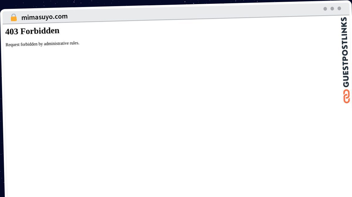 Publish Guest Post on mimasuyo.com