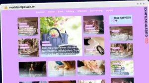 Publish Guest Post on modekompassen.se