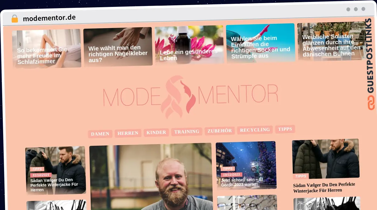 Publish Guest Post on modementor.de