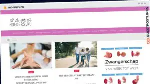 Publish Guest Post on moeders.nu