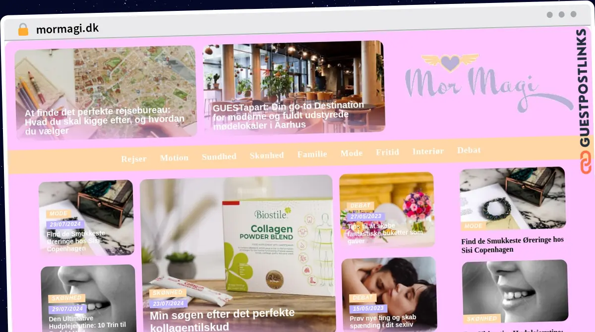 Publish Guest Post on mormagi.dk