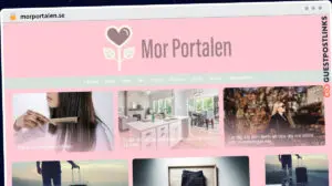 Publish Guest Post on morportalen.se