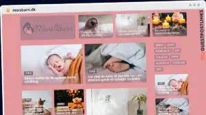 Publish Guest Post on morsbarn.dk