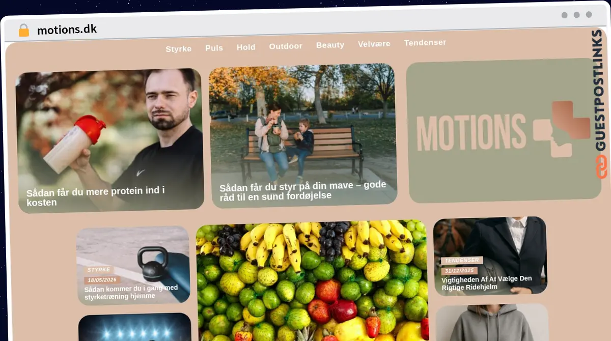 Publish Guest Post on motions.dk