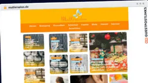 Publish Guest Post on muttersalon.de