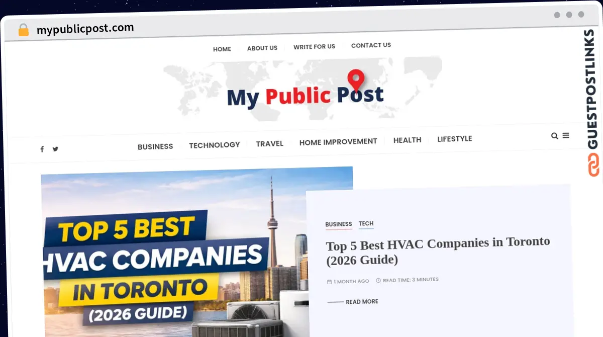 Publish Guest Post on mypublicpost.com