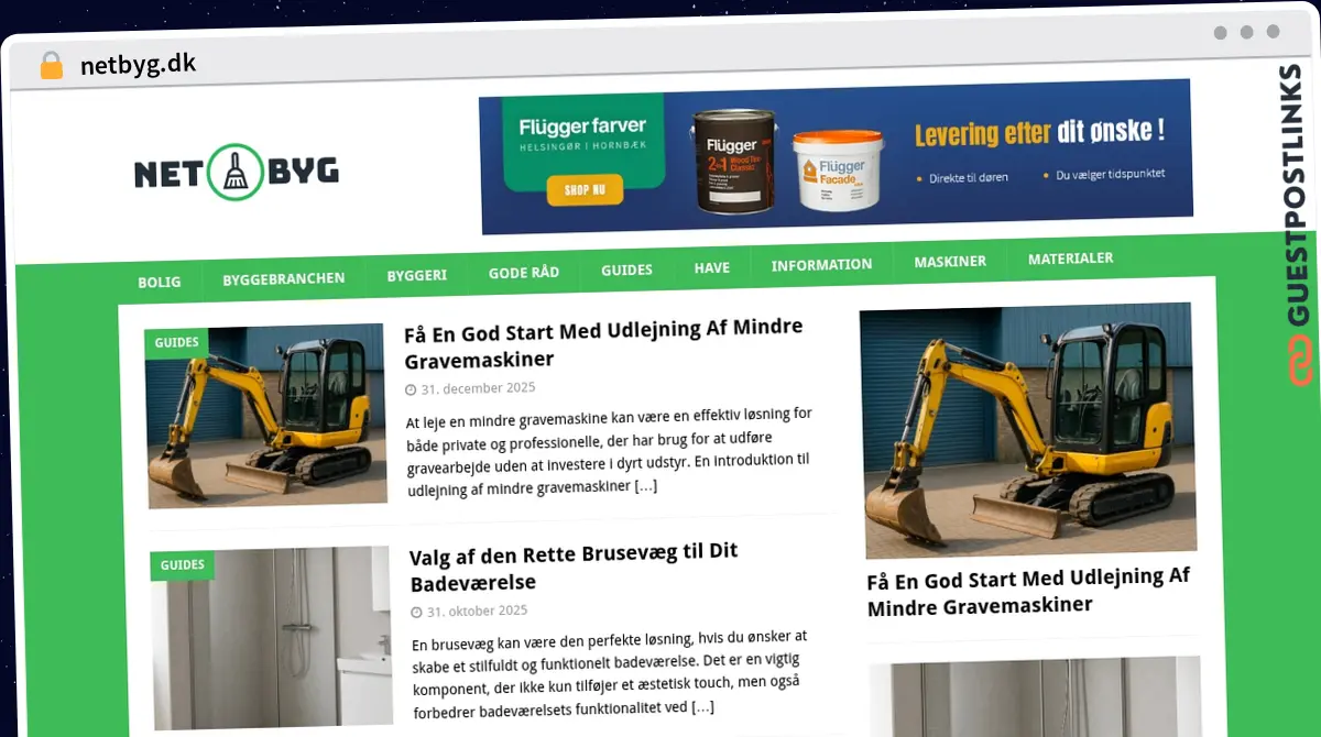 Publish Guest Post on netbyg.dk