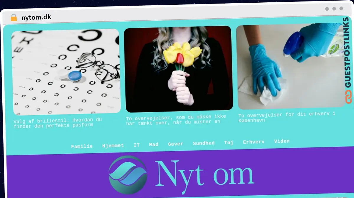 Publish Guest Post on nytom.dk