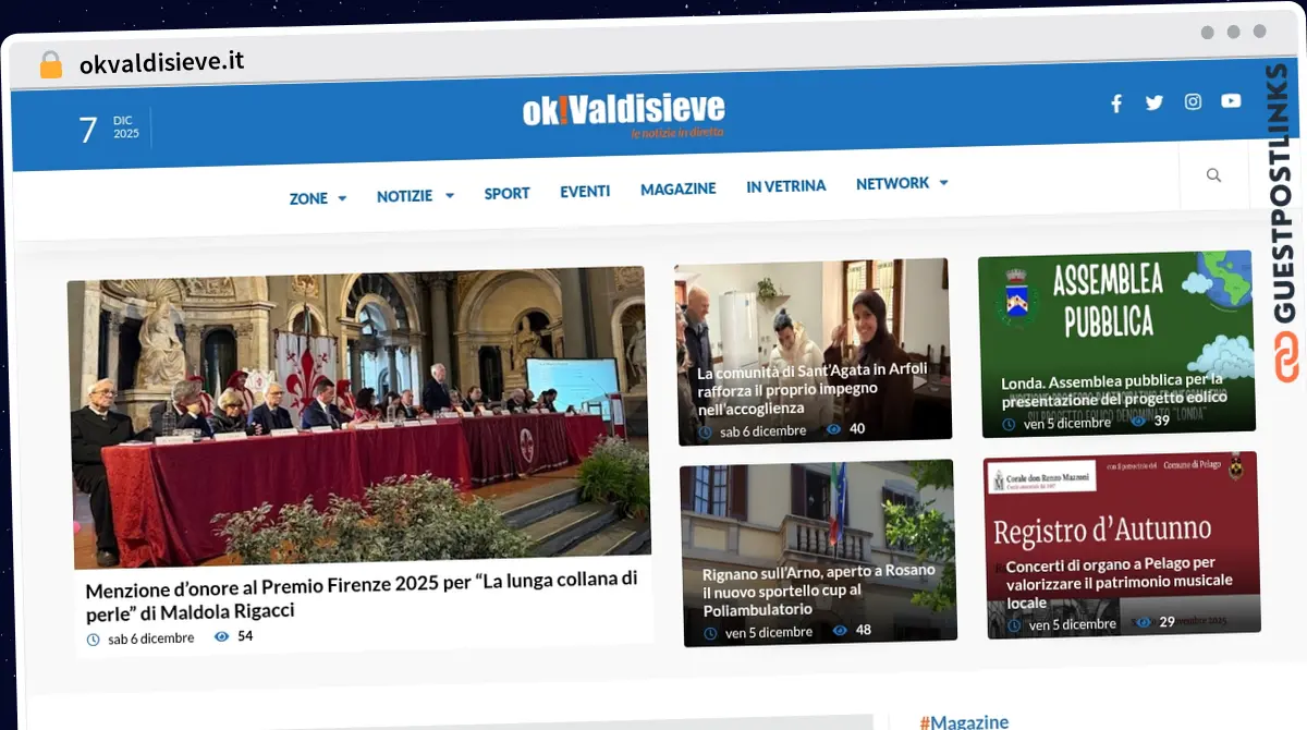 Publish Guest Post on okvaldisieve.it