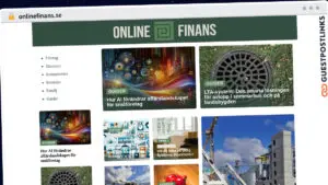 Publish Guest Post on onlinefinans.se