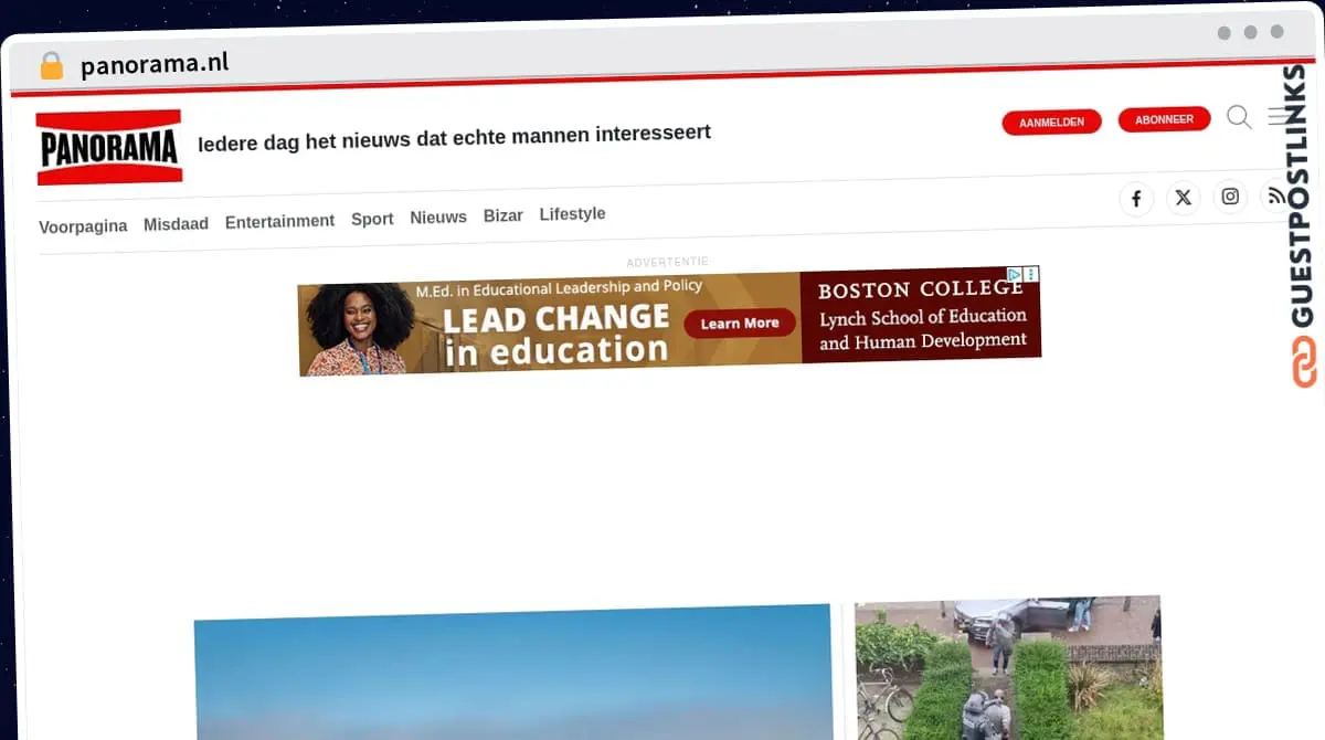 Publish Guest Post on panorama.nl
