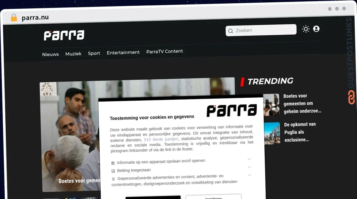 Publish Guest Post on parra.nu