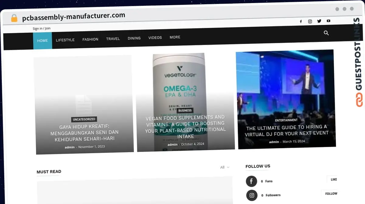Publish Guest Post on pcbassembly-manufacturer.com