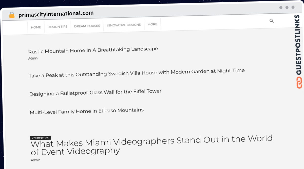 Publish Guest Post on primascityinternational.com
