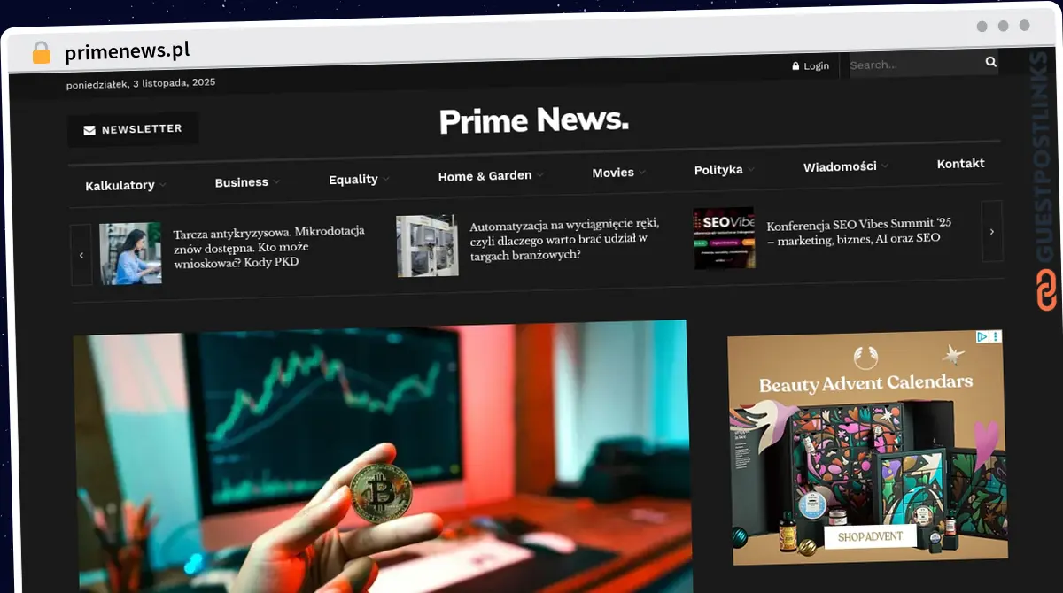 Publish Guest Post on primenews.pl