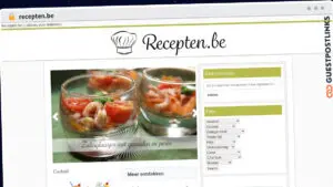 Publish Guest Post on recepten.be