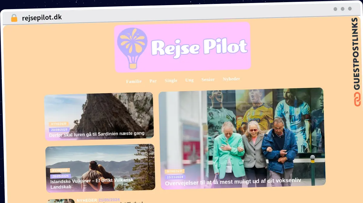 Publish Guest Post on rejsepilot.dk