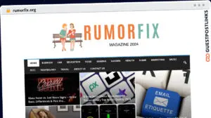 Publish Guest Post on rumorfix.org