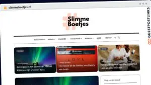 Publish Guest Post on slimmeboefjes.nl