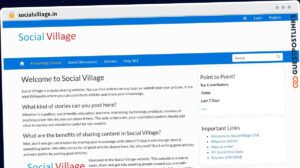 Publish Guest Post on socialvillage.in