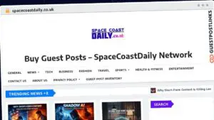 Publish Guest Post on spacecoastdaily.co.uk