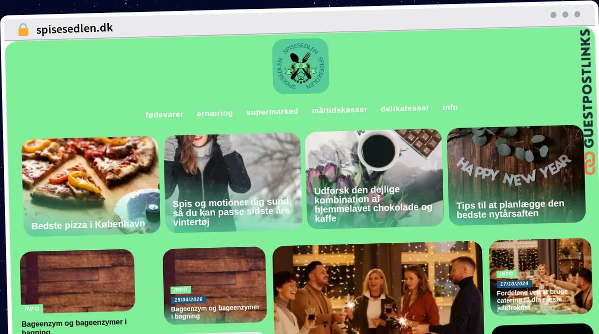 Publish Guest Post on spisesedlen.dk
