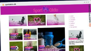 Publish Guest Post on sportaktiv.dk