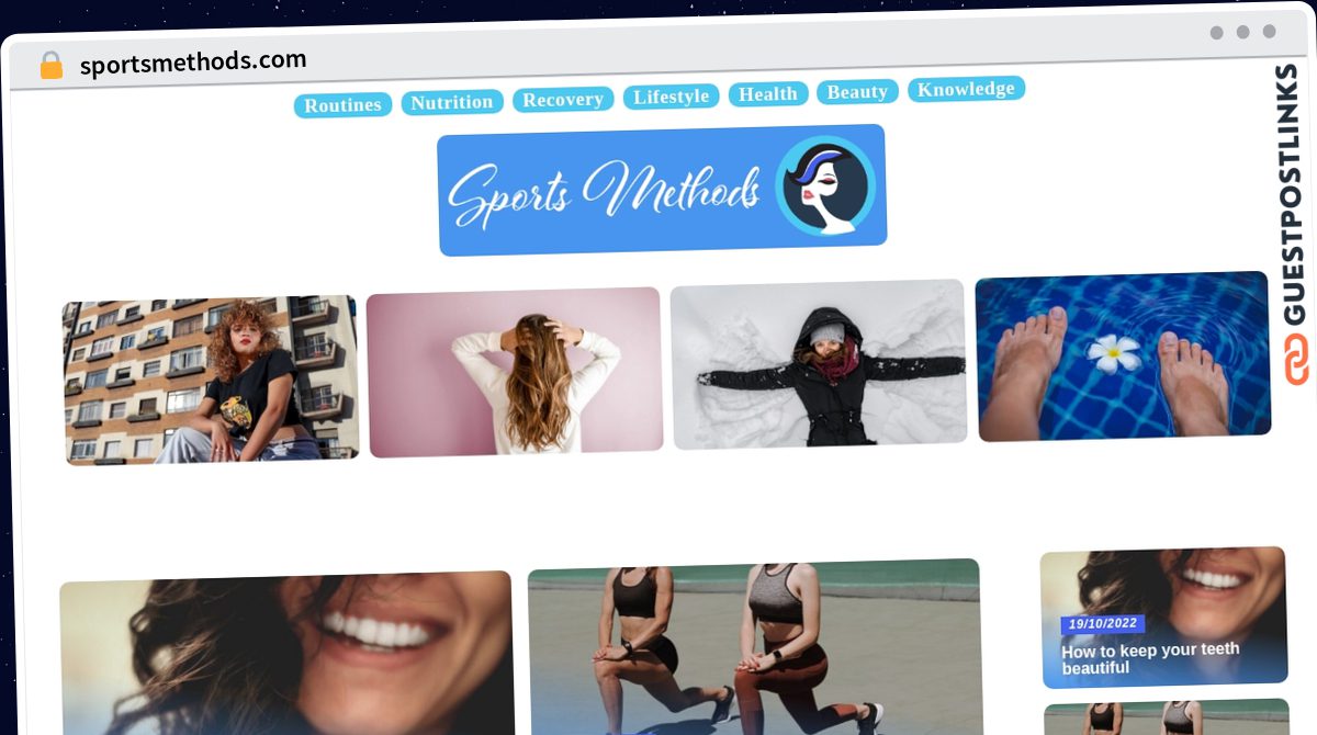 Publish Guest Post on sportsmethods.com