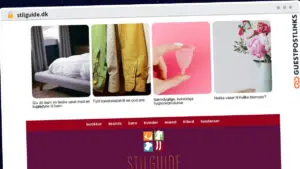 Publish Guest Post on stilguide.dk