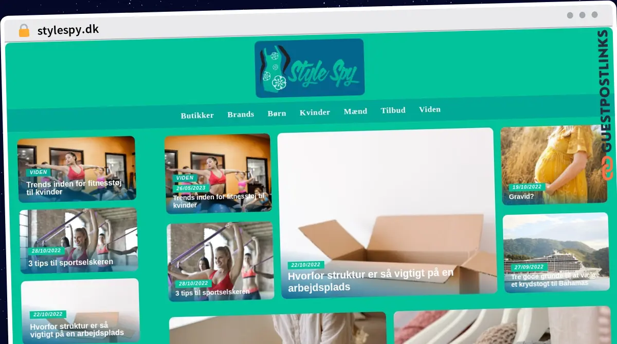 Publish Guest Post on stylespy.dk