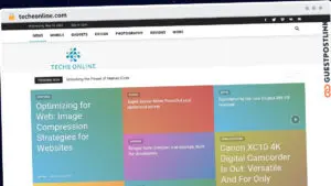 Publish Guest Post on techeonline.com