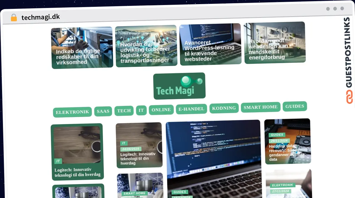 Publish Guest Post on techmagi.dk