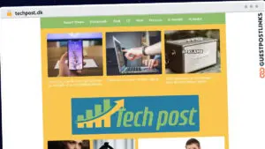 Publish Guest Post on techpost.dk