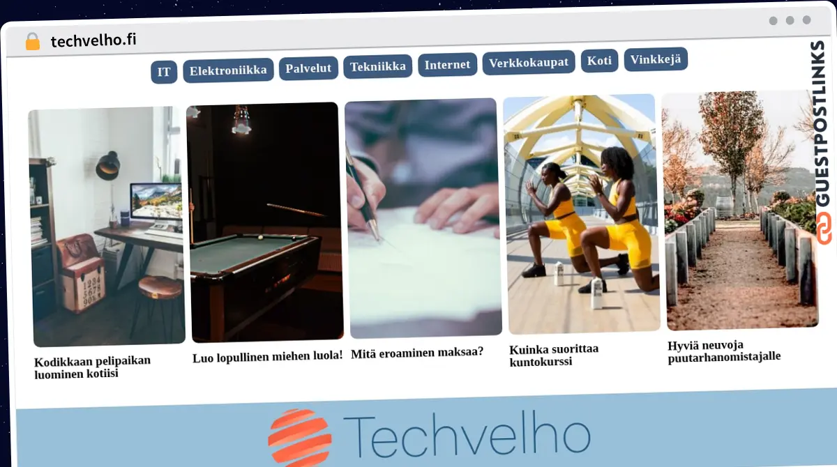 Publish Guest Post on techvelho.fi