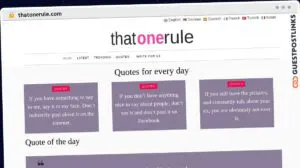 Publish Guest Post on thatonerule.com