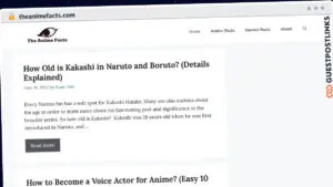 Publish Guest Post on theanimefacts.com