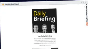 Publish Guest Post on thedailybriefing.io