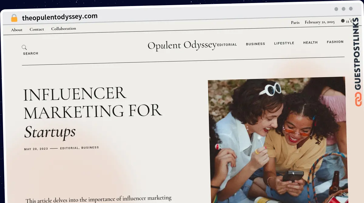 Publish Guest Post on theopulentodyssey.com