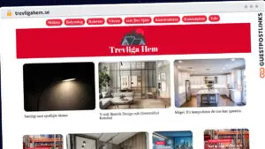 Publish Guest Post on trevligahem.se