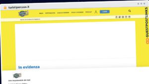Publish Guest Post on turistipercaso.it