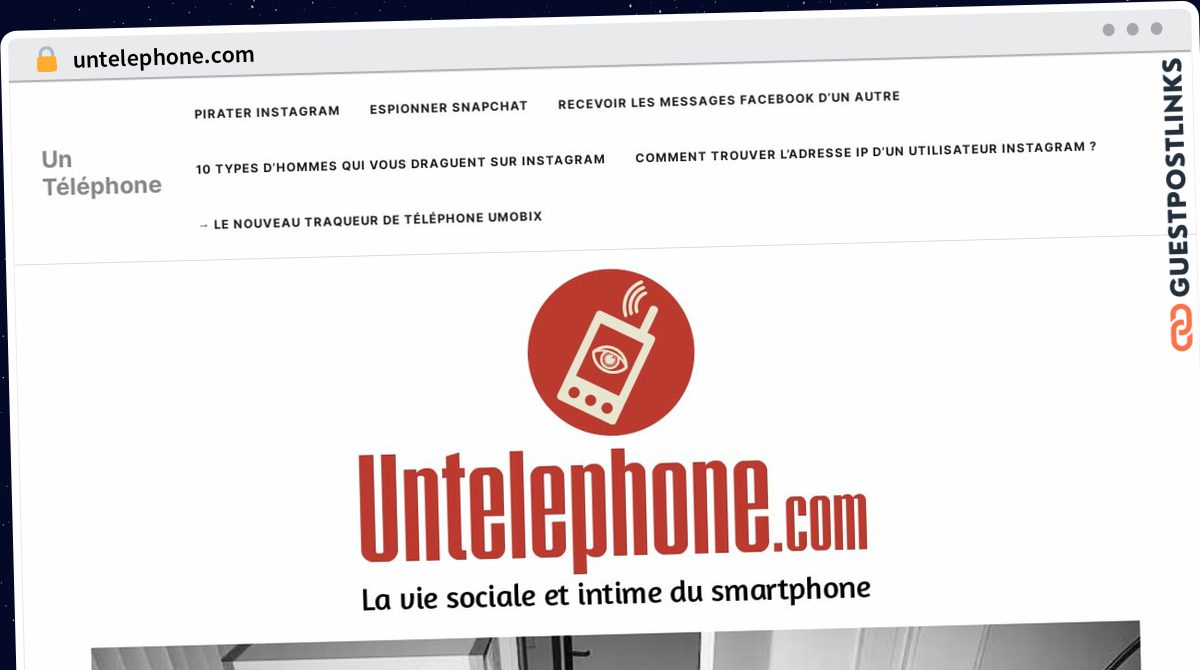 Publish Guest Post on untelephone.com