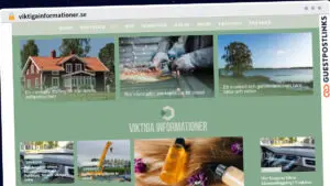 Publish Guest Post on viktigainformationer.se