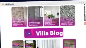 Publish Guest Post on villablog.dk
