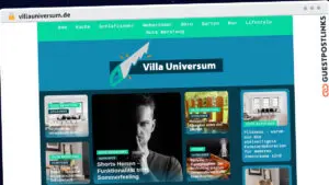 Publish Guest Post on villauniversum.de