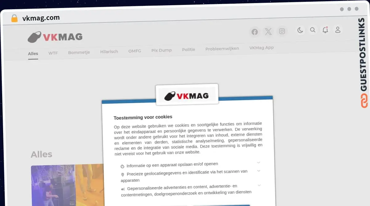 Publish Guest Post on vkmag.com